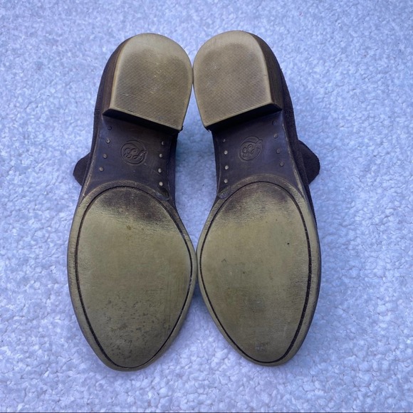 Lucky Brand Brown Leather Ankle Boot 8 - Picture 5 of 9